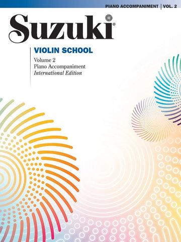 Suzuki Violin School Piano Part Vol.2 Rev. Edition