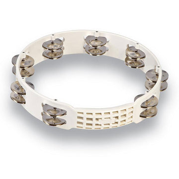 LPA192 TAMBOURINE ASPIRE 10" WHITE