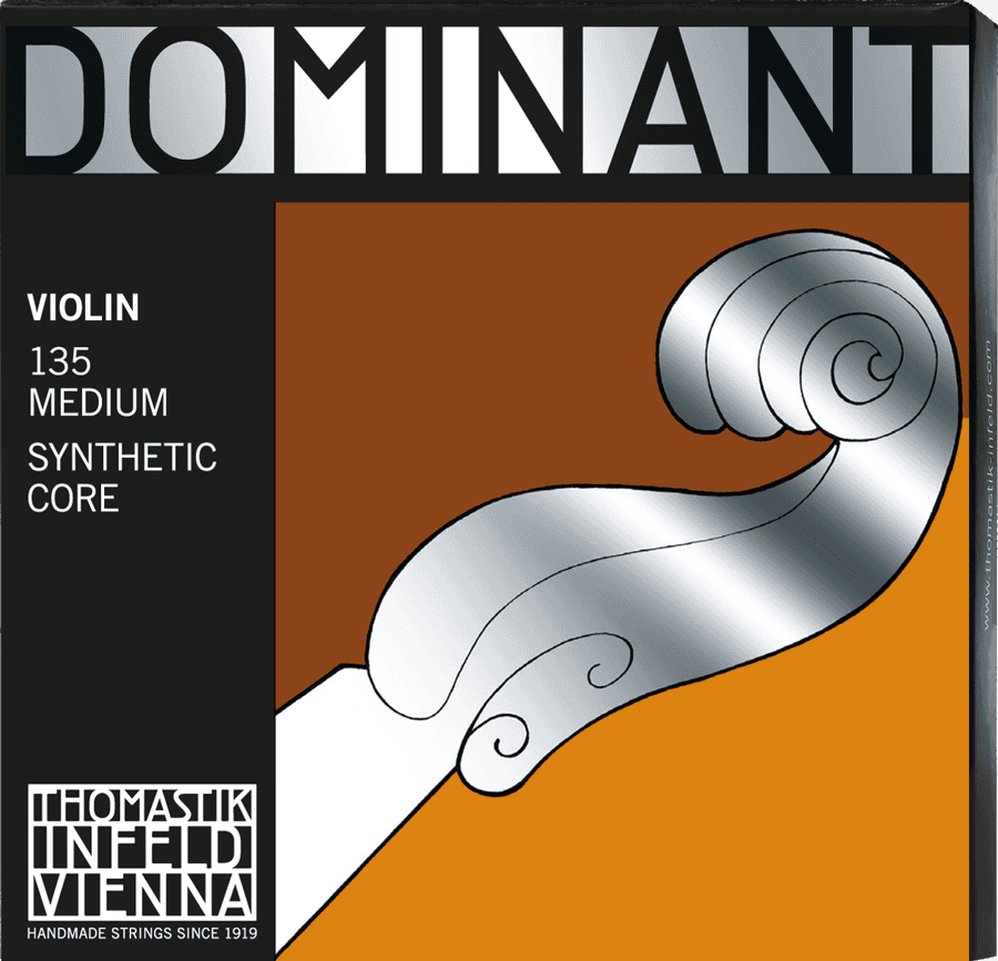 Thomastik 4/4 DOMINANT VIOLIN SET MEDIUM TENSION 135