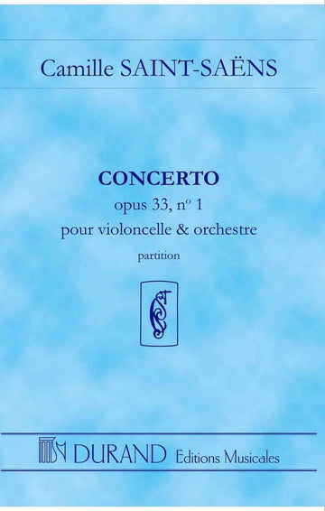 Saint Saens C. - Concerto N 1 Op 33 - Conducteur
