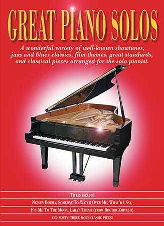 GREAT PIANO SOLOS - RED BOOK