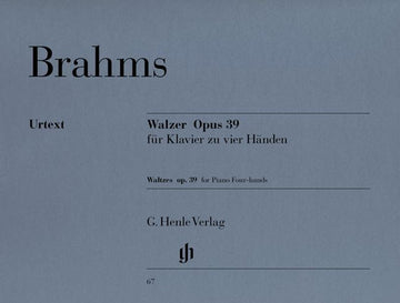 BRAHMS J. - WALTZES OP. 39