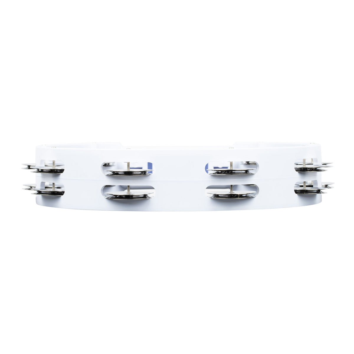 Tambourine ABS White 25CM 1R Cymb