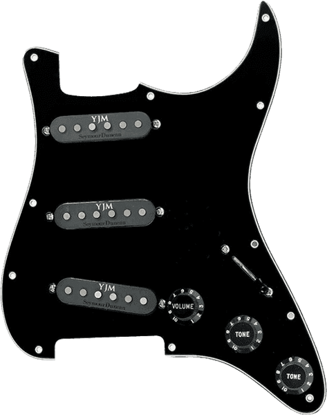Seymour Duncan STK-S10PGD - STACK - PLATE YJM FURY BLACK