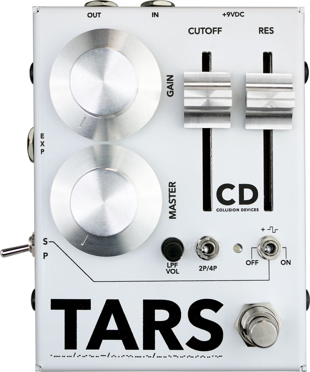 Tars Silver On White