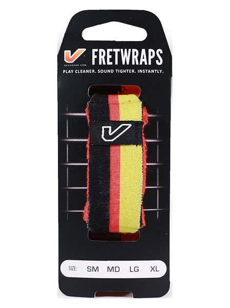 Gruvgear FretWraps World Flags Black-Red-Yellow - Medium