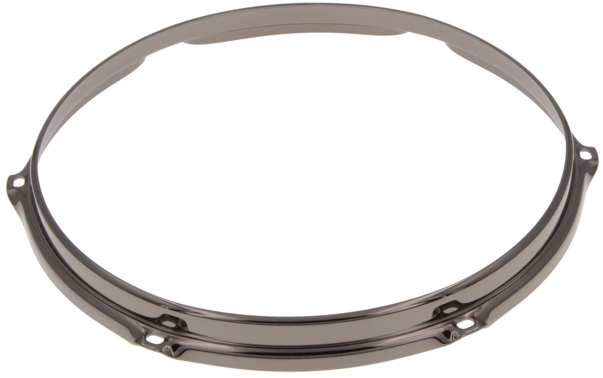 HS23-13-6BK - 13" 6 Holes Black 2.3mm S-Style Triple Flange Drum Hoop