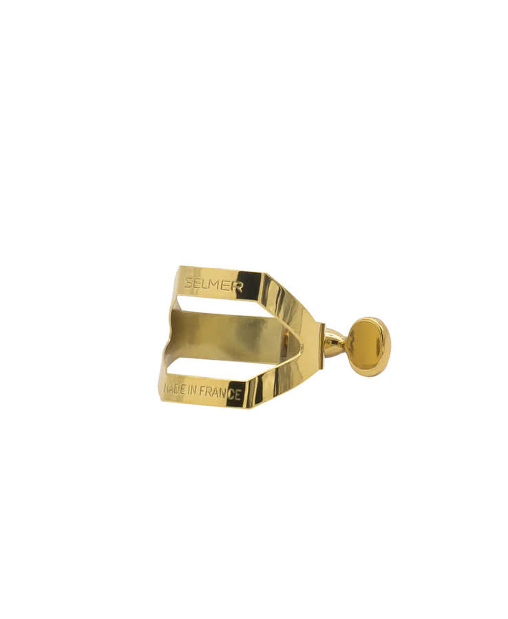 Lacquered Alto Saxophone Ligature (Ebonite Mouthpiece)