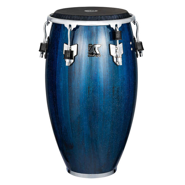 Meinl Artist Series William Kachiro Tumba 12 1/2" /REMO® Black Calfskin Skyndeep Heads - Blue Wave