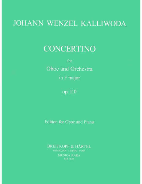 Kalliwoda - Concertino F-dur Op. 110 - Hautbois et Piano