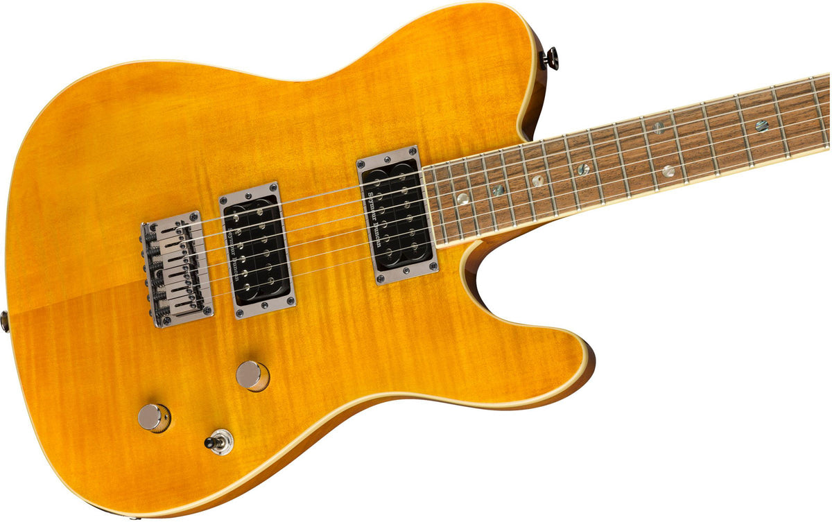 Telecaster Fmt Hh Custom Lrl Ltd Amber - Refurbished