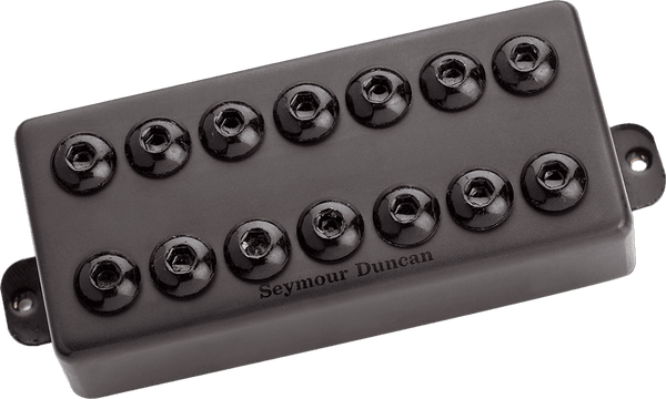 Seymour Duncan INVADER 7 STRINGS HUMBUCKER BRIDGE BLACK METAL CAP