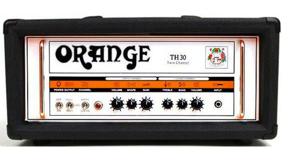 Thunder 30W Guitar Head 2 Channels Black