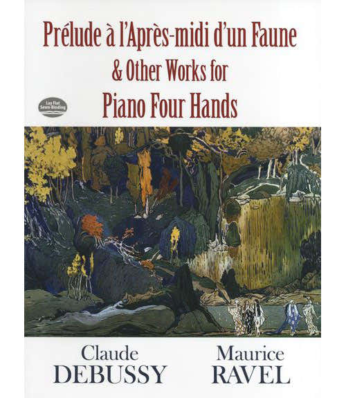 Dover Debussy Claude Prelude A l'APRES-midi Du'un Faune - Piano Duet