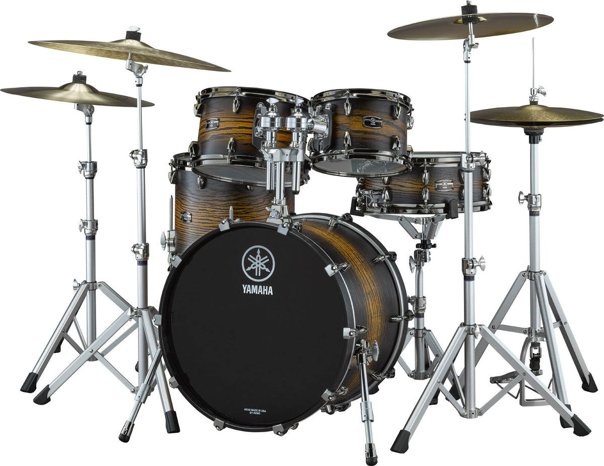 Yamaha Live Custom Hybrid Oak Fusion Set Uzu Earth Sunburst