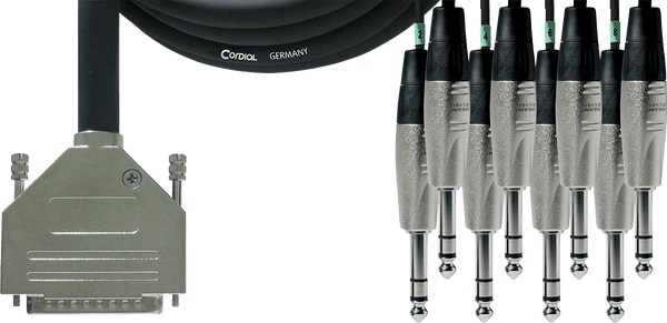 Interface Cable SUB-D/8 Stereo Jack 3 M
