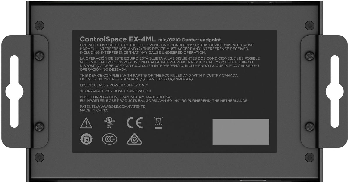 EX-4ML ControlSpace