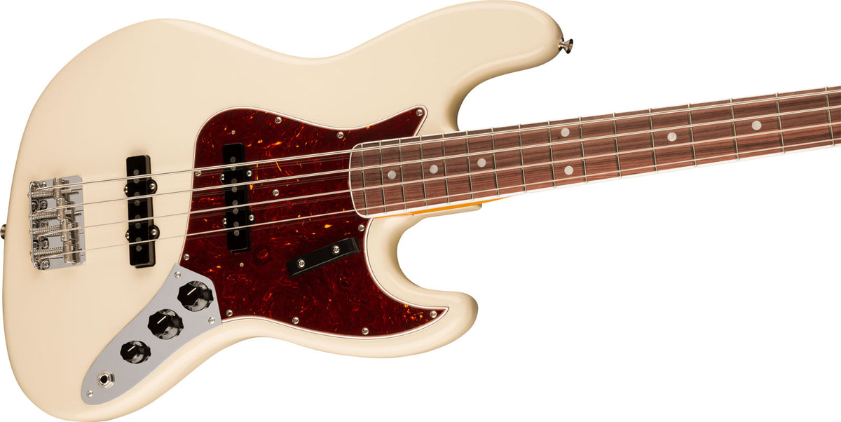 Jazz Bass 1966 American Vintage II Rw Olympic White