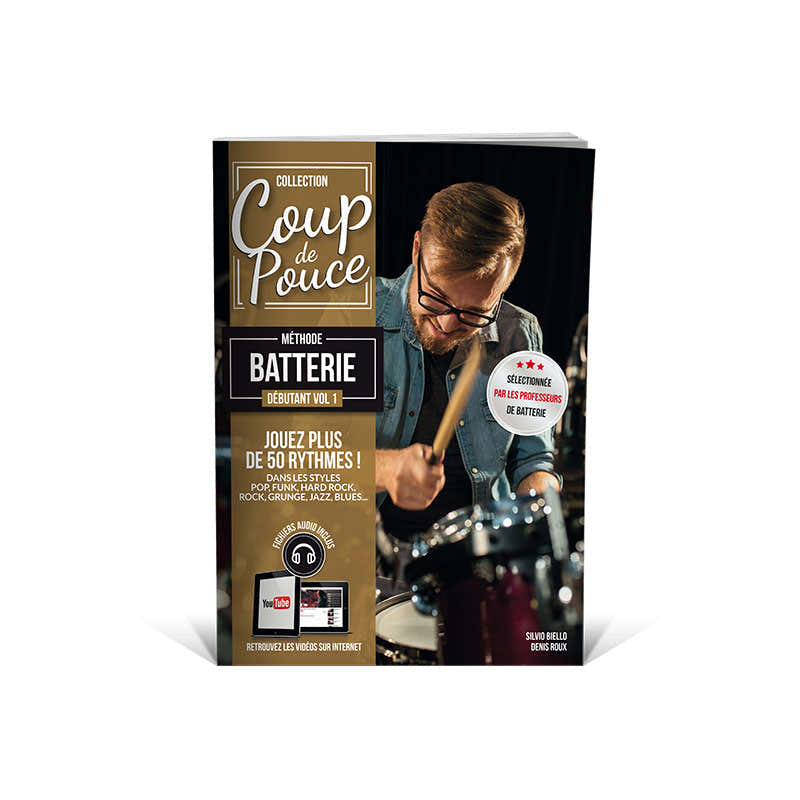 Méthode Batterie Débutant Vol.1