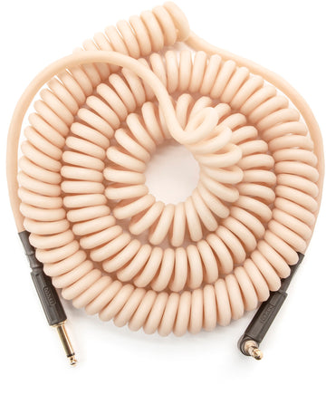Coiled cable 9m Glow in the dark