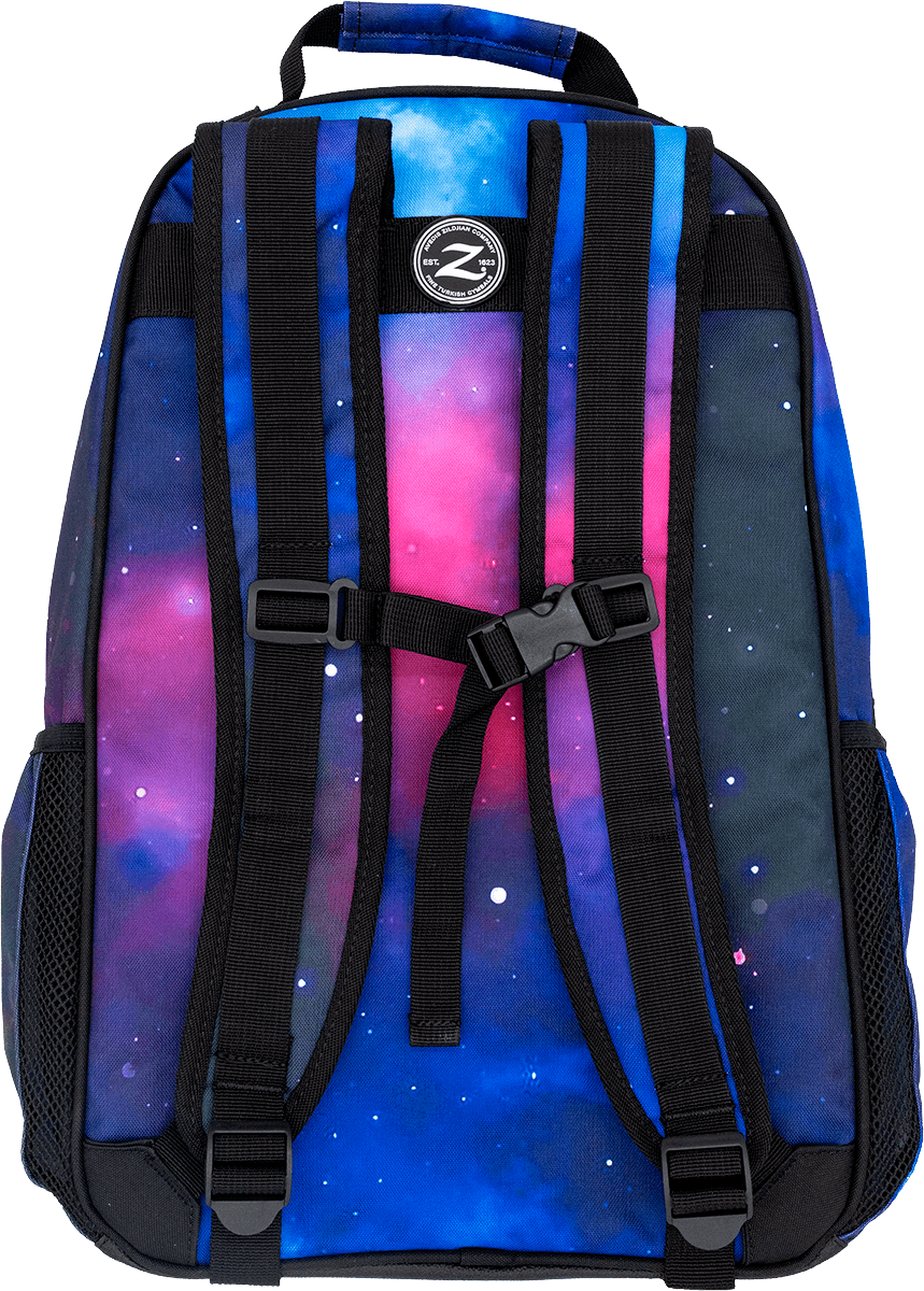 Student Backpack Purple Galaxy