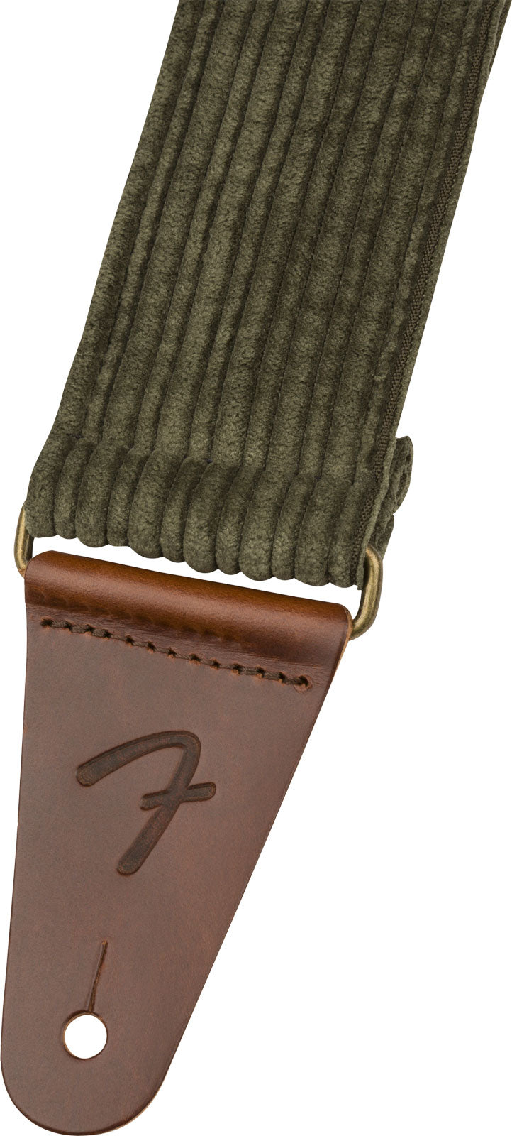 CORDUROY STRAP ANTIQUE OLIVE 2"
