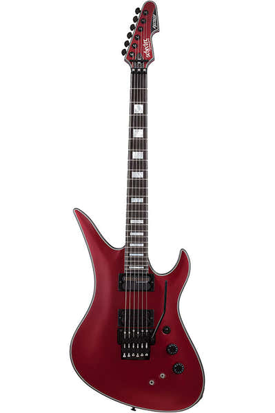 Schecter Avenger Floyd Rose Sustainiac Pickup - Satin Candy Apple Red