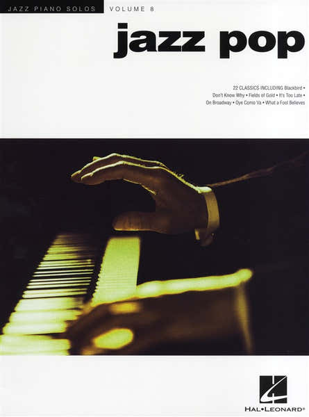 Hal Leonard JAZZ PIANO SOLOS VOLUME 8 JAZZ POP PIANO SOLO SONGBOOK - PIANO SOLO