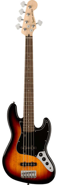 Squier Jazz Bass V Affinity Lrl Sunburst