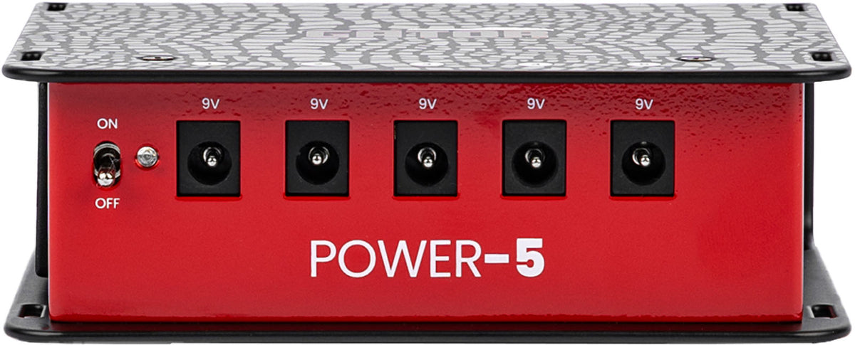 Power Supply Pedalboard 5 Outputs