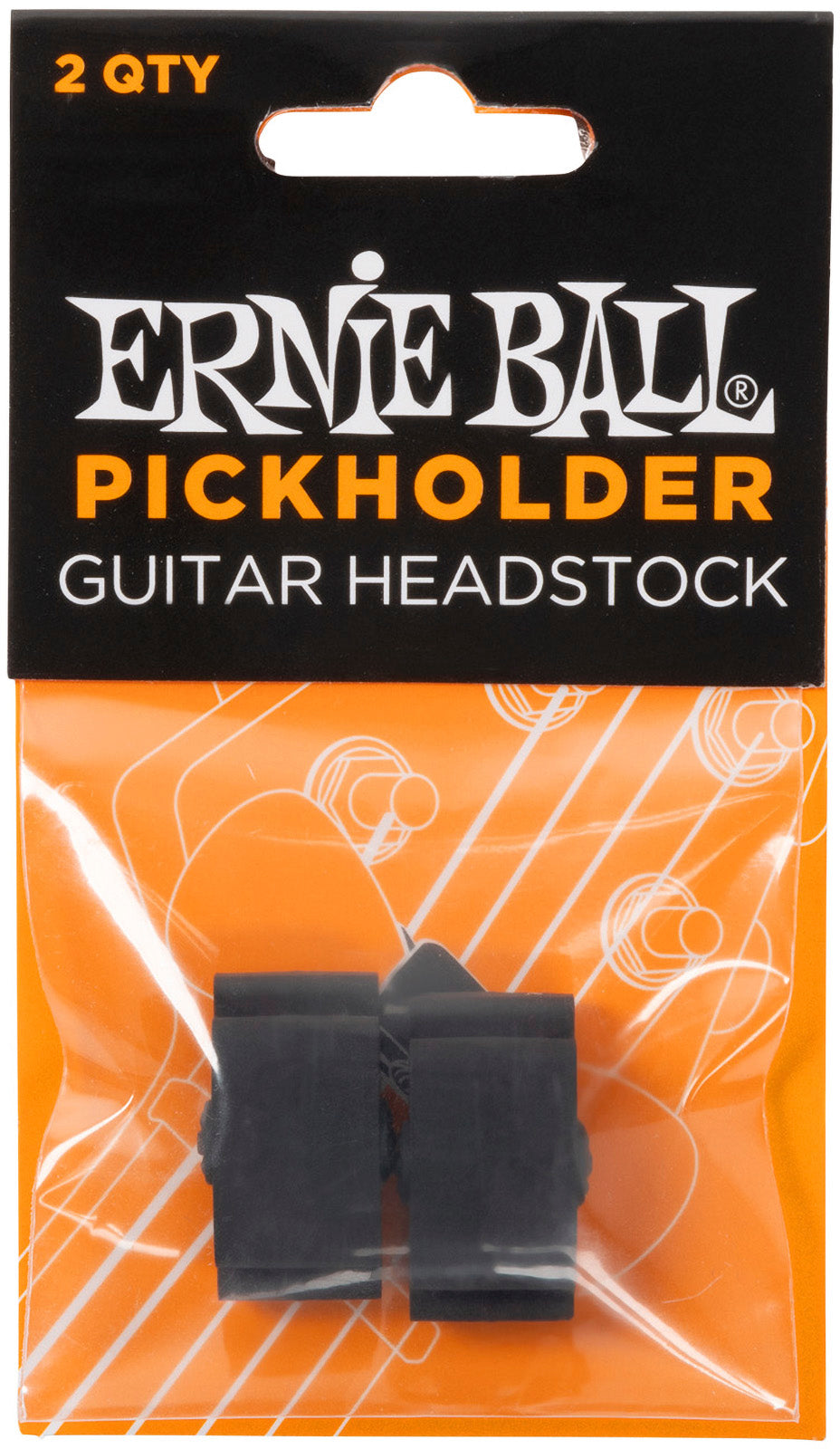 Pick Holder For Guitar Headstock