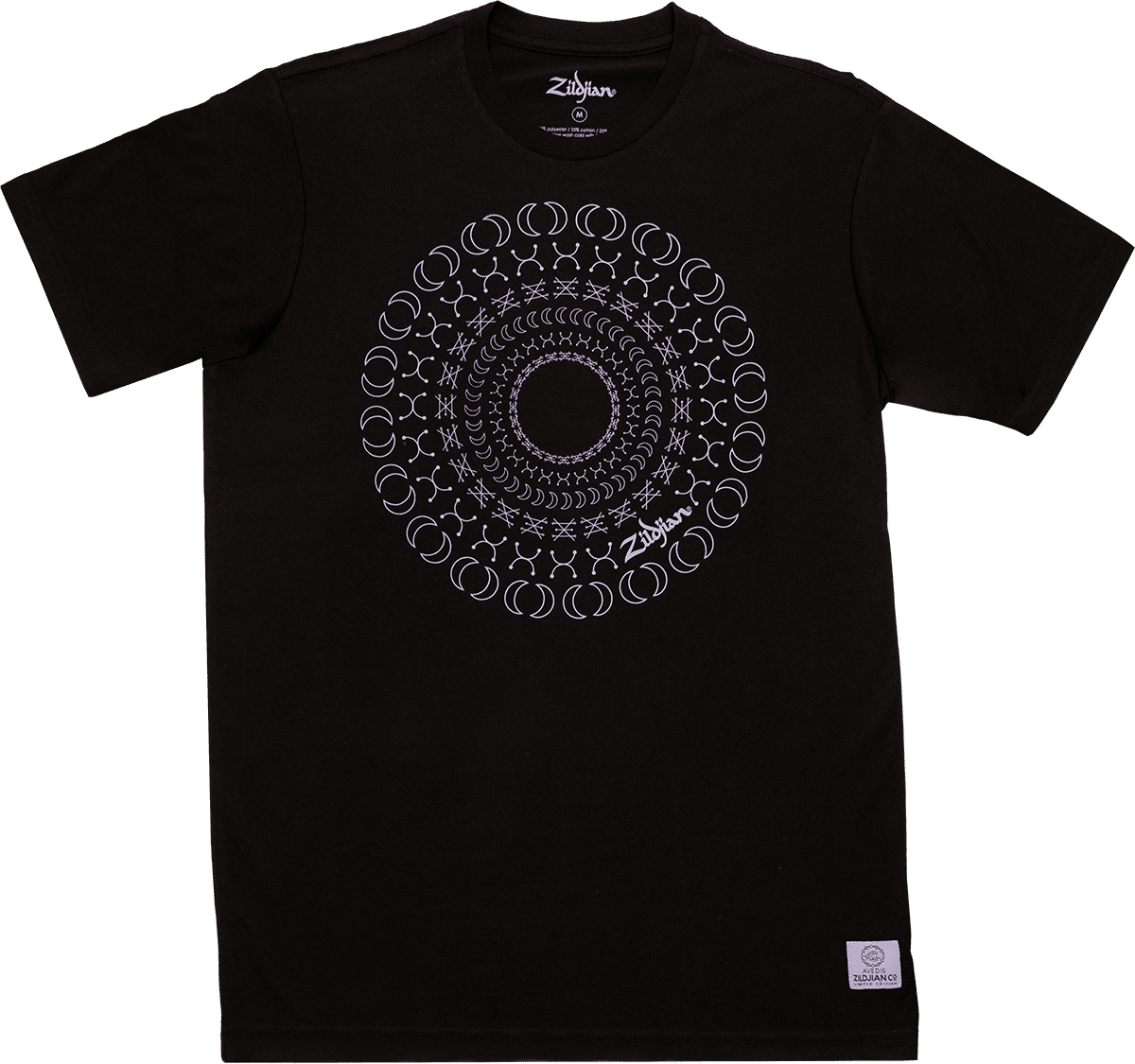 T-Shirt Size S "Alchemy" Logo Purple - Zat0041-Le