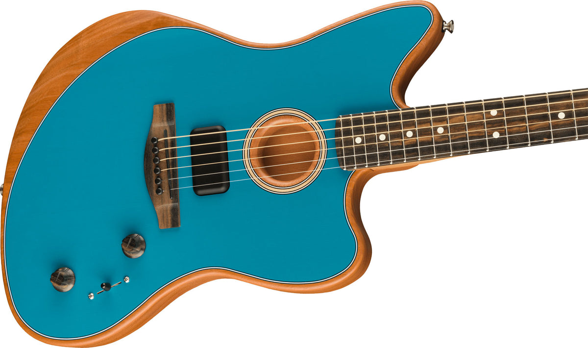 Jazzmaster American Acoustasonic Ebo Ocean Turquoise