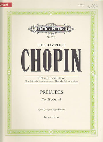 Chopin F. - Preludes Op.28 & 45 - Piano