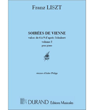 LISZT - SOIREES DE VIENNE V.2 - PIANO