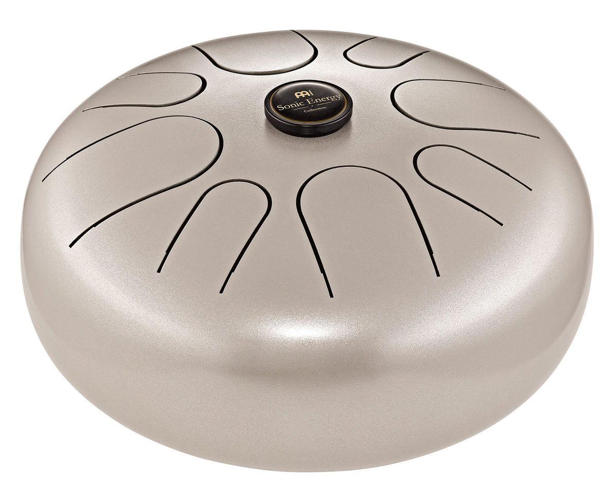 MEINL SONIC ENERGY STEEL TONGUE DRUM G MINOR PEARL GREY