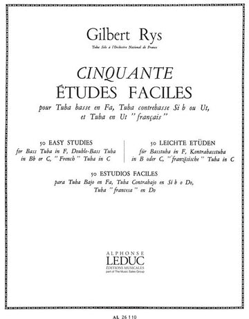 Gilbert Rys: 50 Etudes faciles