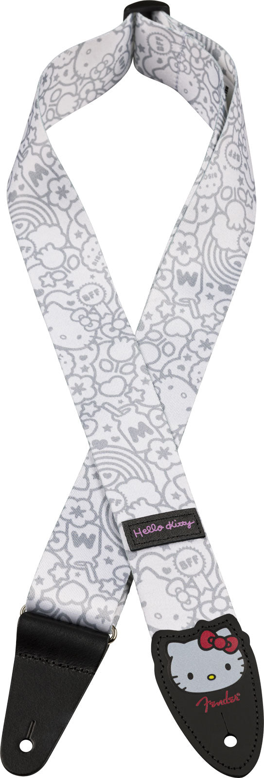 Fender x Hello Kitty White Poly Strap 2"
