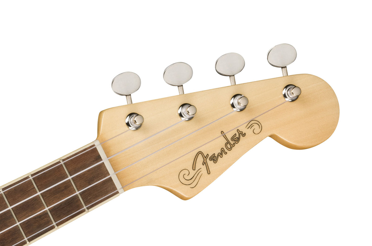 Stratocaster Fullerton Uke WN Candy Apple Red