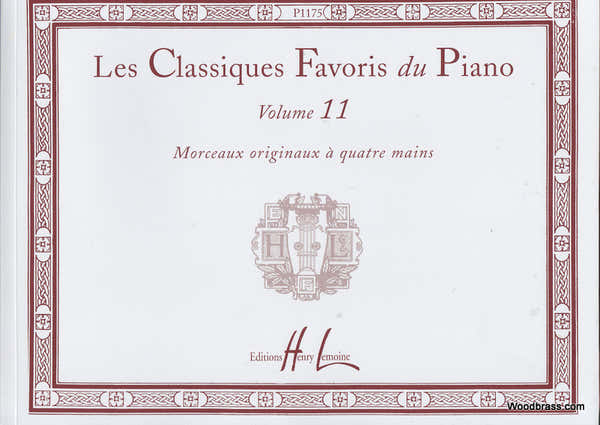 Classiques Favoris Vol.11 - Piano 4 Mains