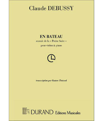 DEBUSSY C. - EN BATEAU - VIOLON ET PIANO