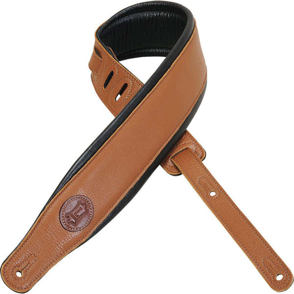 Levys 6.4 CM LEVY'S FULL GRAIN LEATHER LOGO TAN