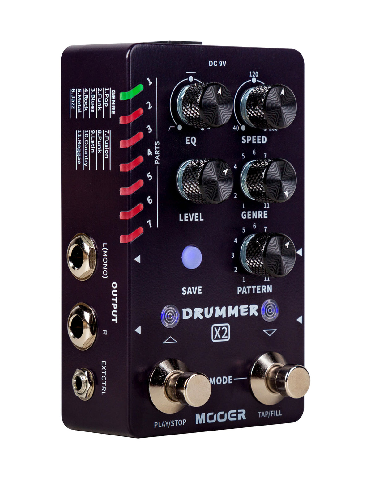 Stereo Drummer X2 Black