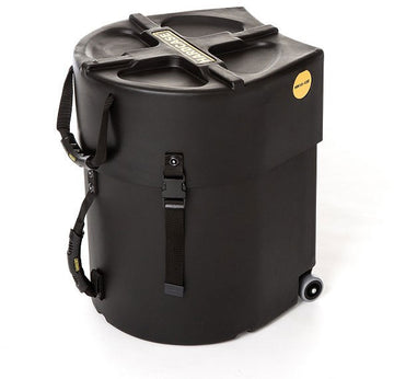 Black 10" + 12" Double Tom Hardcase