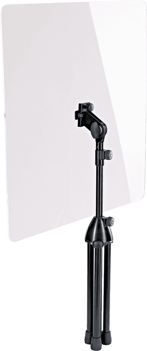 TRANSPARENT SHIELD WITH TRIPOD