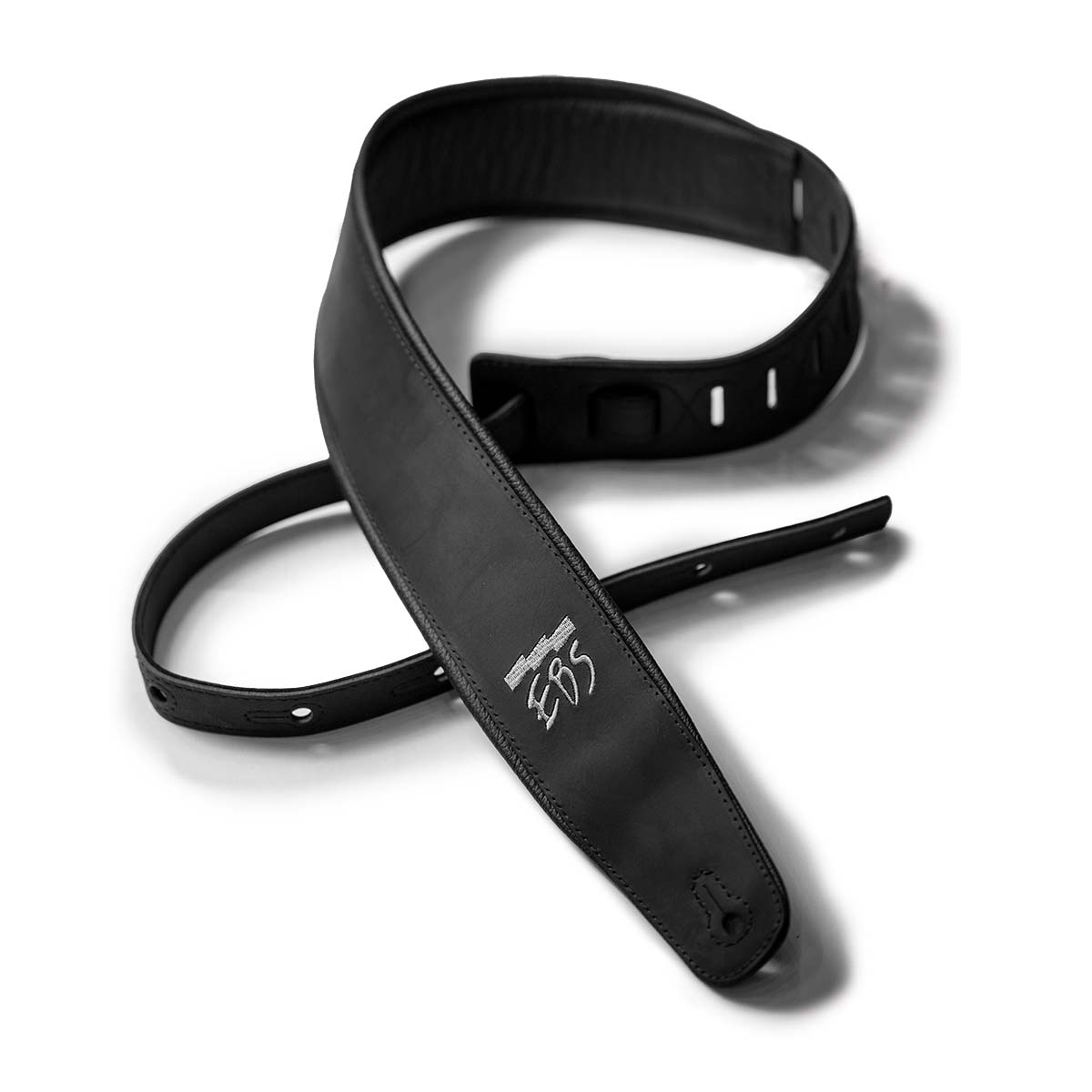 Leather Strap Smooth Black Matte