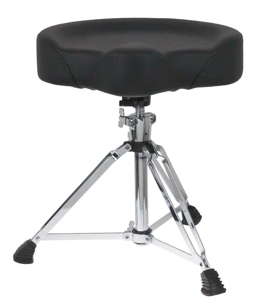 Sparedrum DTHS1 - PRO DRUM THRONE SADDLE SHAPED DOUBLE-BRACED LEGS