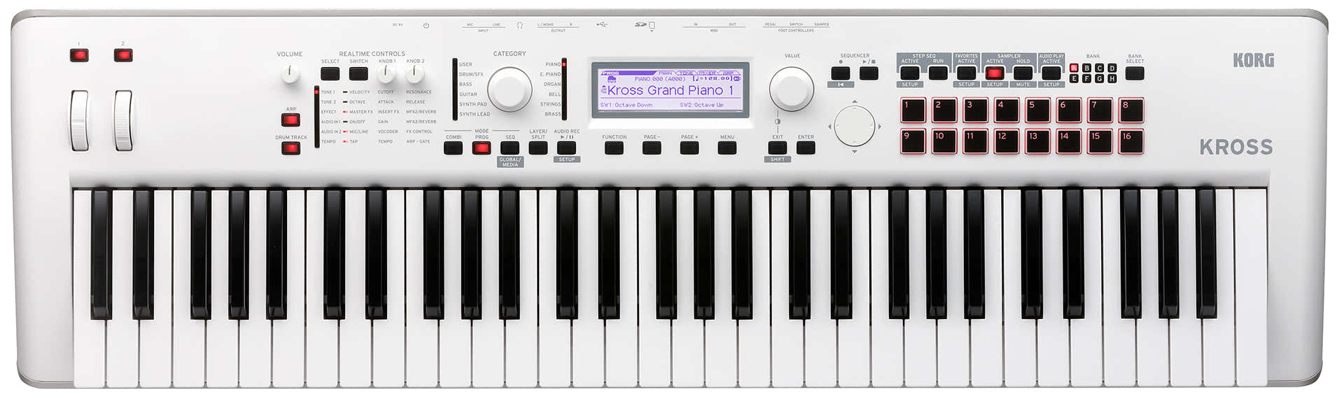 WHITE KROSS2 61 KEYS