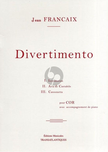 Divertimento pour cor