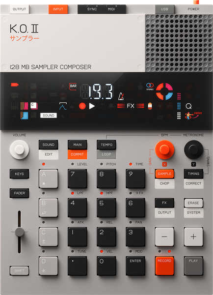 Teenage Engineering EP-133 Ko II - 128MB Edition